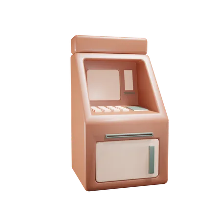 Atm Machine  3D Icon