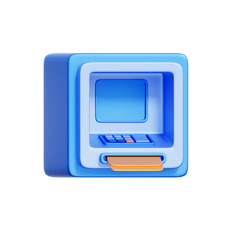 ATM Machine  3D Icon