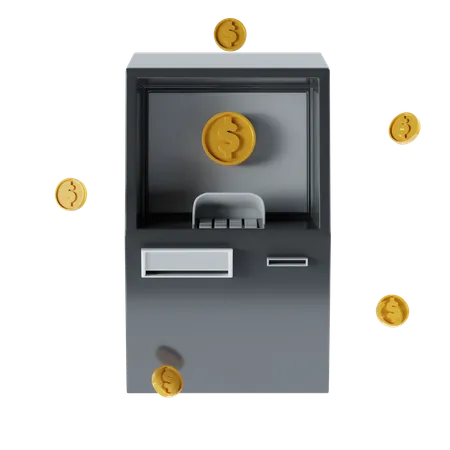 Atm Machine  3D Icon