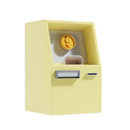 Atm Machine  3D Icon