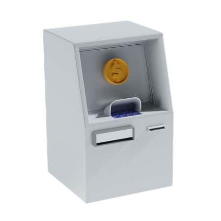 Atm Machine  3D Icon