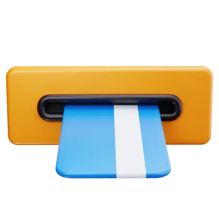 Atm Machine  3D Icon