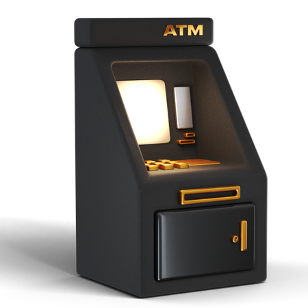 Atm Machine  3D Icon