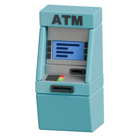 Atm Machine  3D Icon