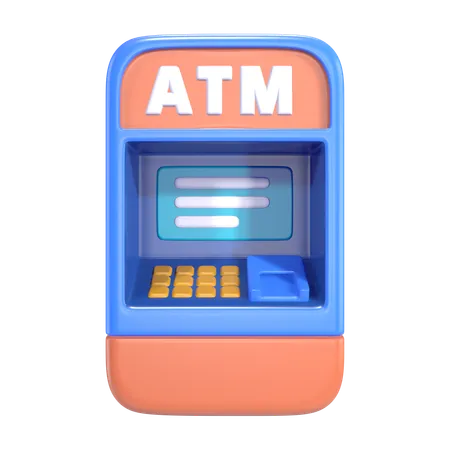 Atm Machine  3D Icon