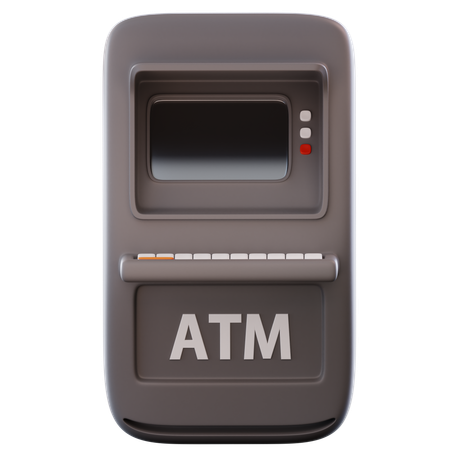 Atm Machine  3D Icon