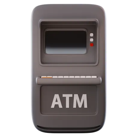 Atm Machine  3D Icon