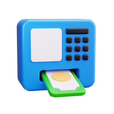 Atm machine  3D Icon