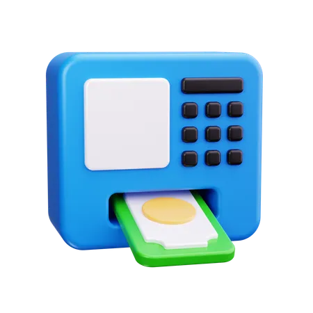 Atm machine  3D Icon