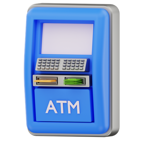 Atm Machine  3D Icon