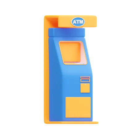 Atm Machine  3D Icon