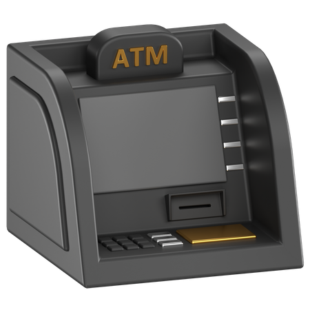 Atm Machine  3D Icon