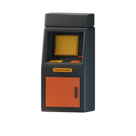 Atm Machine  3D Icon