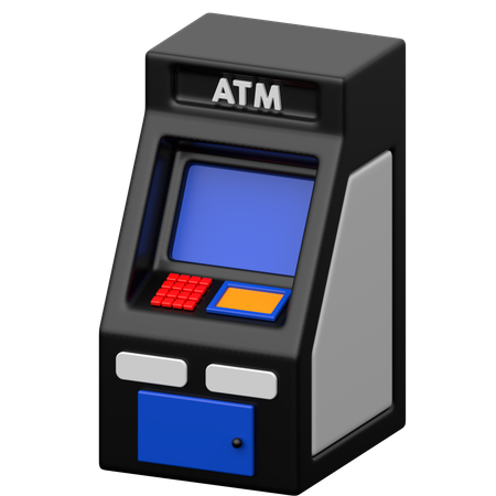 Atm Machine  3D Icon