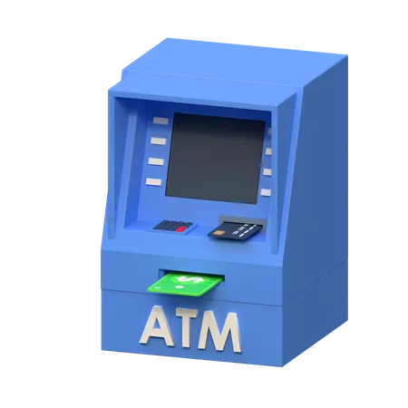 Atm Machine  3D Icon