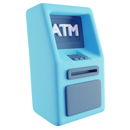 Atm Machine  3D Icon