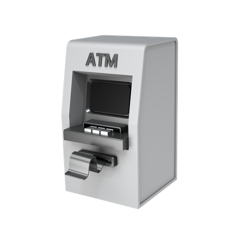 Atm Machine  3D Icon