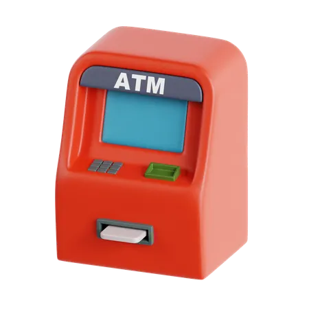 Atm Machine  3D Icon