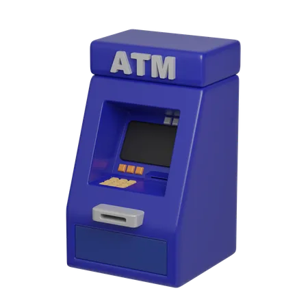 Atm Machine  3D Icon