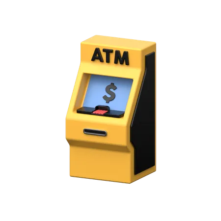 ATM Machine  3D Icon