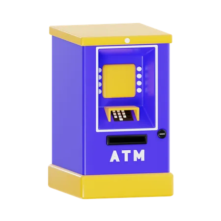 Atm Machine  3D Icon