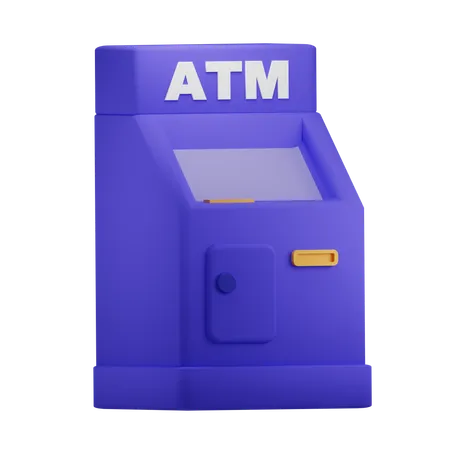 Atm Machine  3D Icon