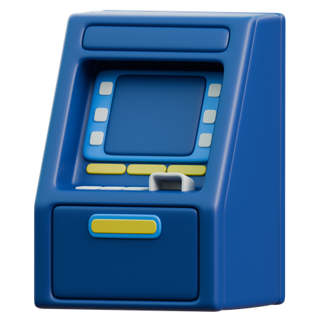 Atm Machine  3D Icon