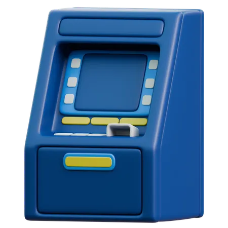 Atm Machine  3D Icon