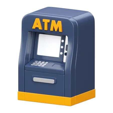 Atm Machine  3D Icon