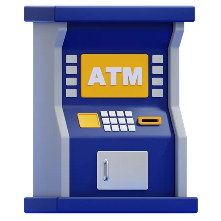 Atm Machine  3D Icon