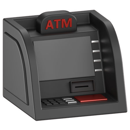 Atm Machine  3D Icon
