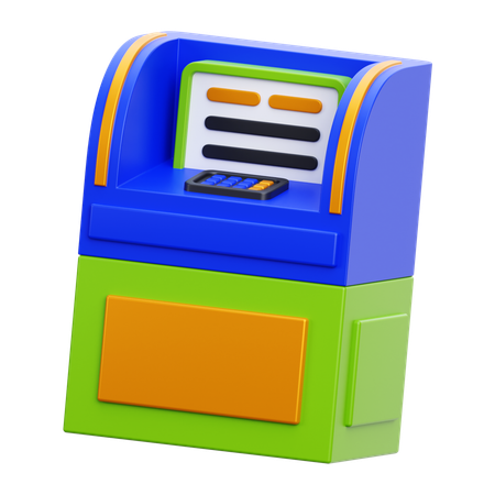 Atm machine  3D Icon