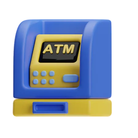 Atm Machine  3D Icon