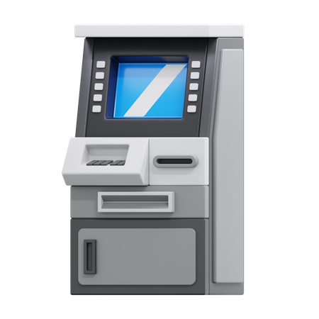 Atm Machine  3D Icon