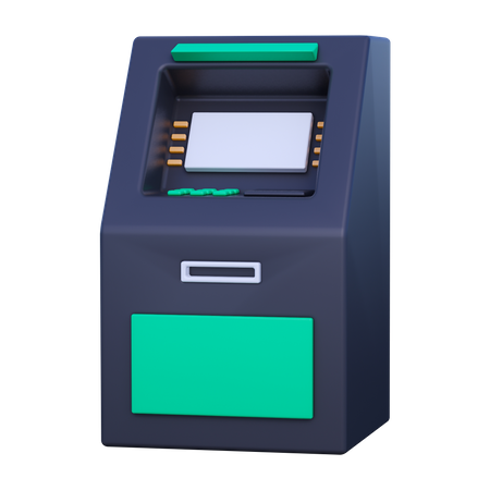 Atm Machine  3D Icon