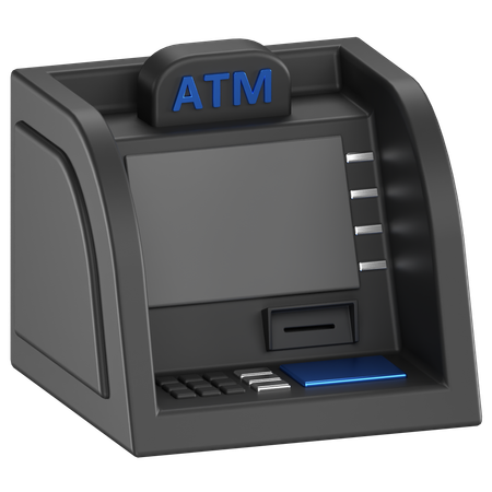 Atm Machine  3D Icon