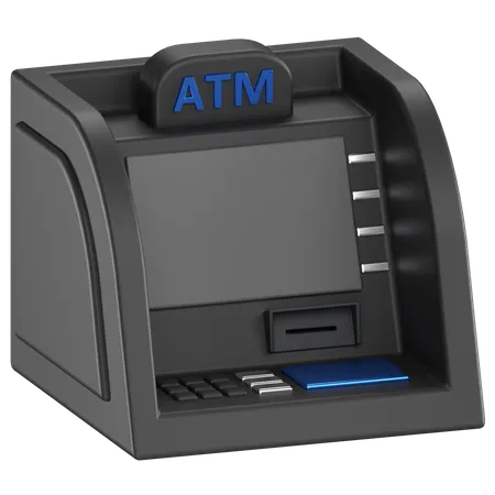 Atm Machine  3D Icon