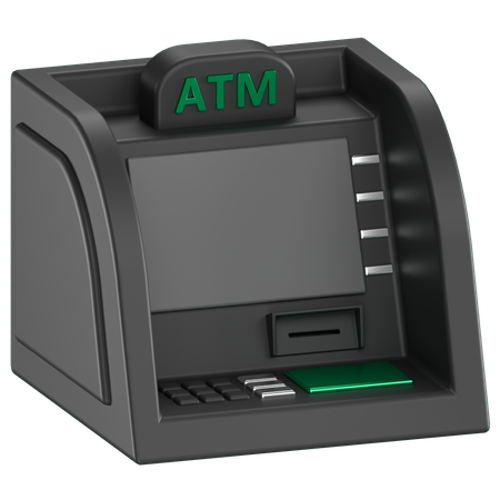 Atm Machine  3D Icon