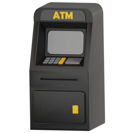 Atm Machine  3D Icon