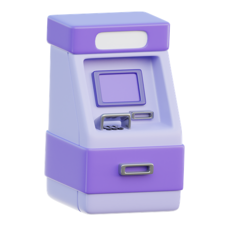 Atm Machine  3D Icon