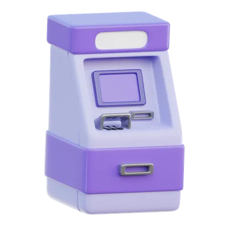 Atm Machine  3D Icon