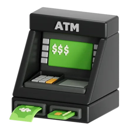 ATM machine  3D Icon