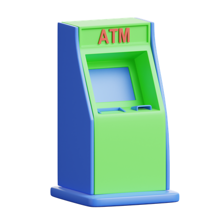 Atm Machine  3D Icon