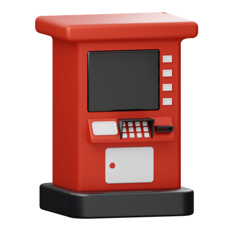 Atm Machine  3D Icon