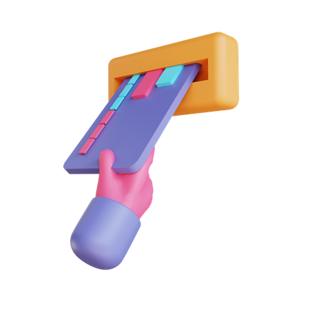 Atm Machine  3D Icon