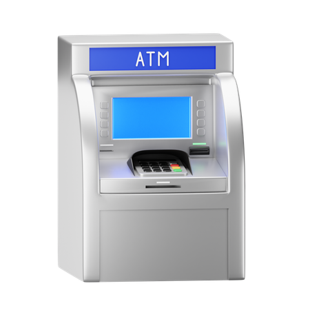 Atm Machine  3D Icon