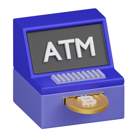 Atm Machine  3D Icon