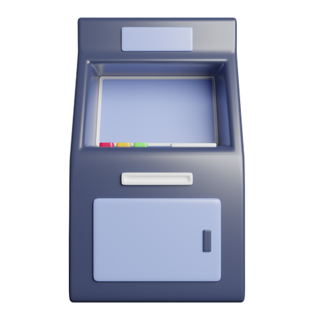 Atm Machine  3D Icon