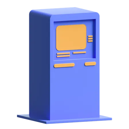 Atm Machine  3D Illustration