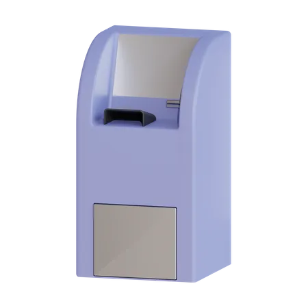 ATM Machine  3D Illustration